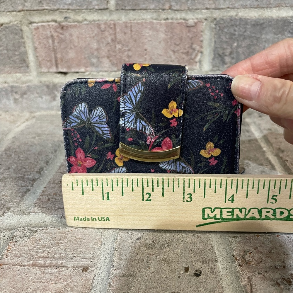 Floral Black Wallet - Picture 3 of 7